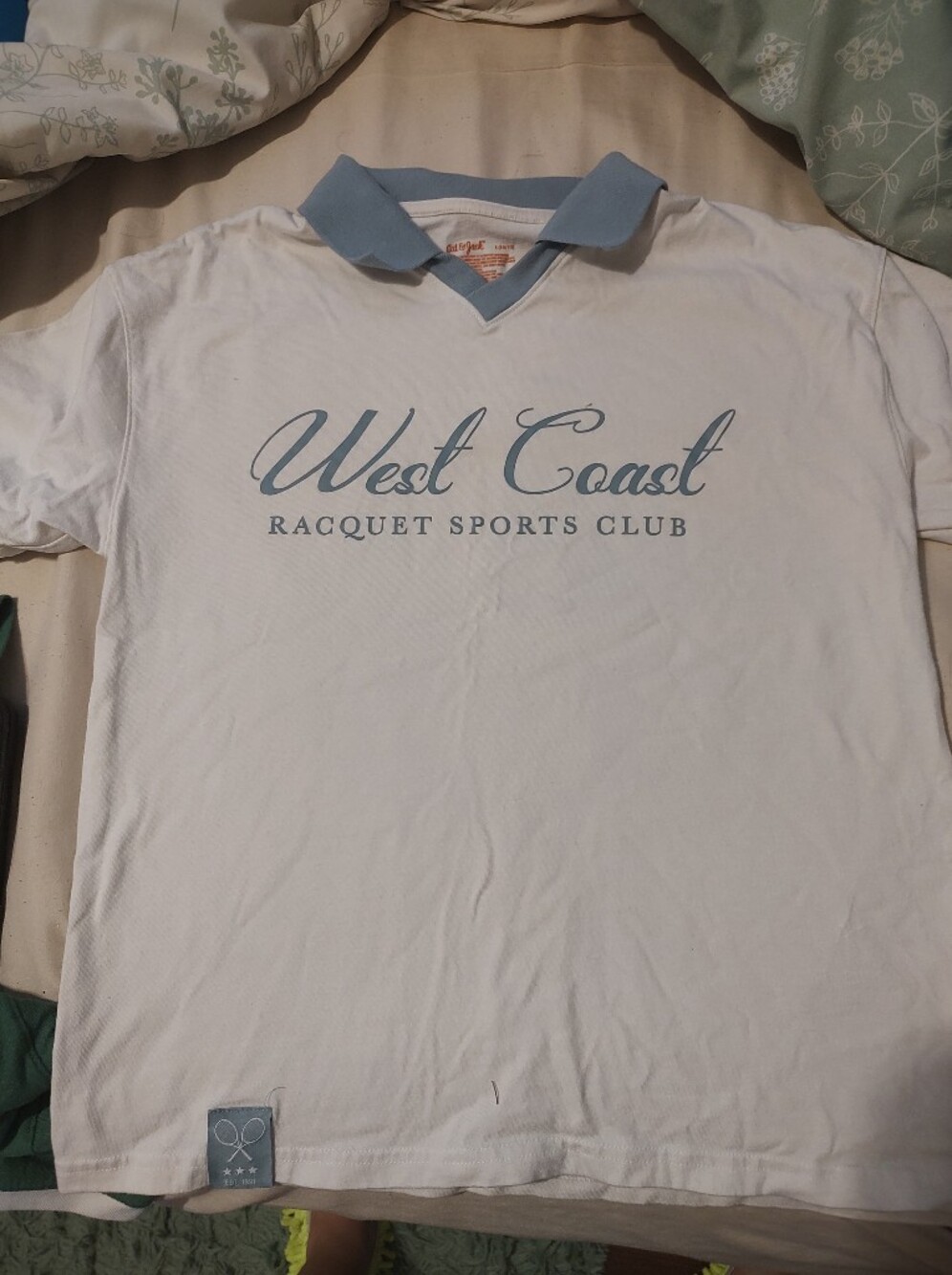 Cat & Jack "West Coast Raquet Sports Club" Polo Shirt